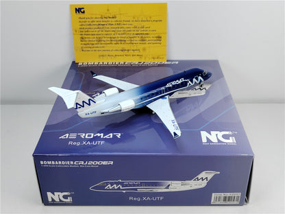 1:200 NG Model mexican airlines BOMBARDIER CRJ-200ER Airplane Diecast Model