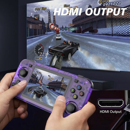 New Upgraded Handheld R36H Retro Game Console with 64GB,128GB Mini Video Game