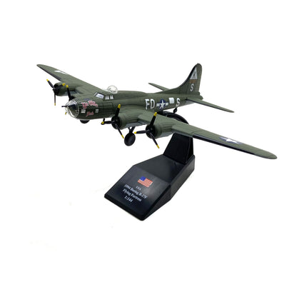 FLOZ US B-17 Flying Fortress 1/144 diecast plane model aircraft Silver Yellow