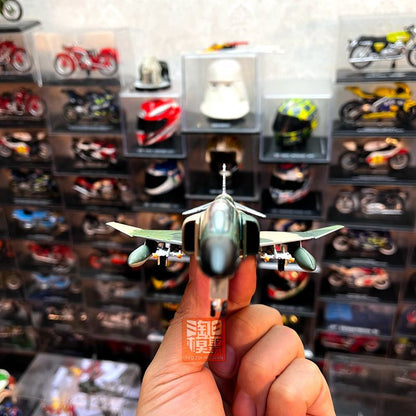 1:100 US F4C Ghost Fighter Metal Model Camouflage Painting