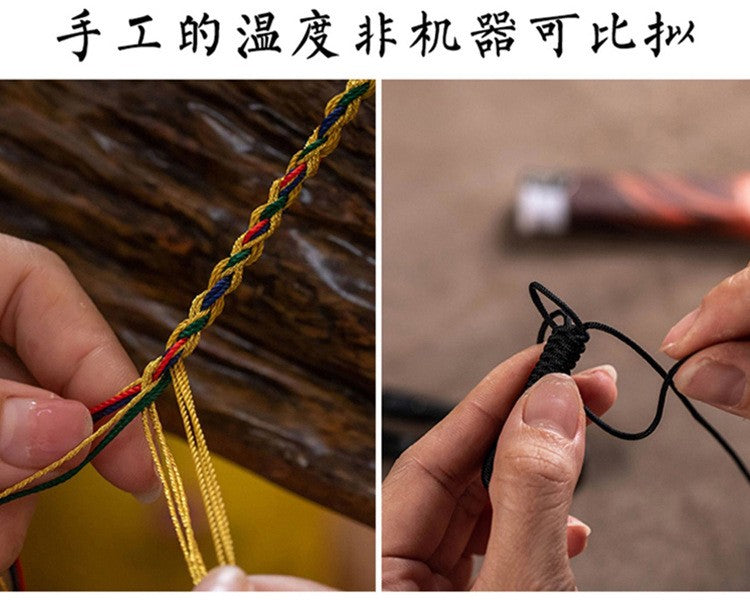 Handmade Tassel Side Pendant Charm For Prayer Beads Bracelet Accessory