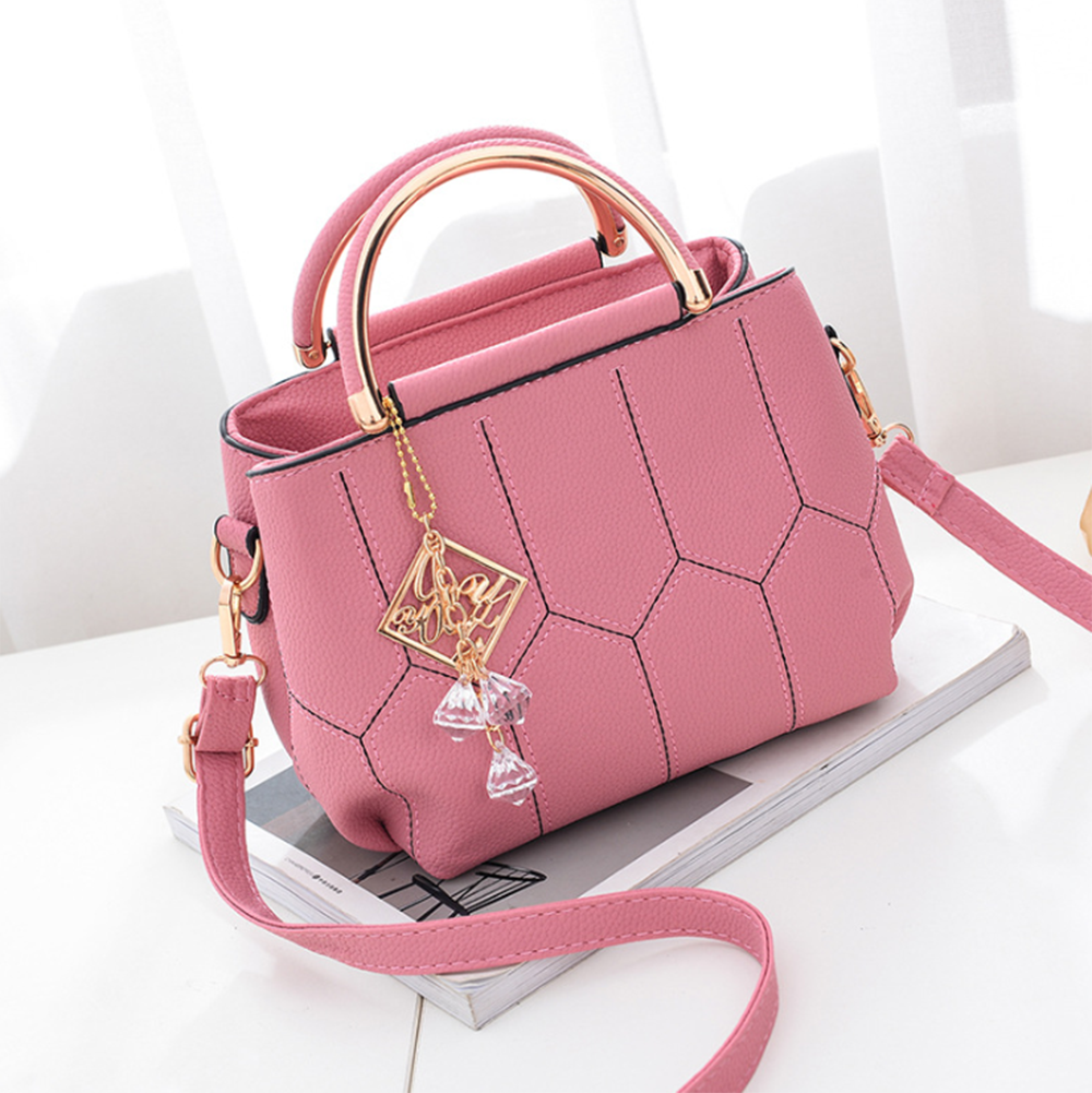 Women's Ladies PU Leather Handbag Satchel Crossbody Tote Shoulder Messenger Bags