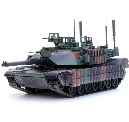 1/72 PANZERKAMPF US M1A2 SEP TUSKII M1 Main Battle Tank NATO Tricolor Model