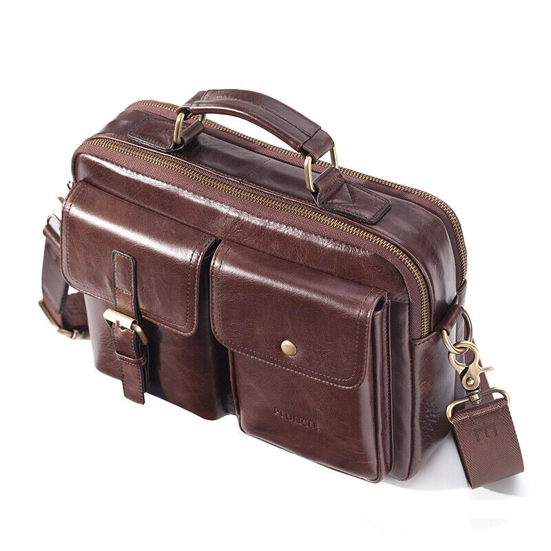 Leather Messenger Bag Men Genuine Leather Handbag Male Shoulder Bag for Men