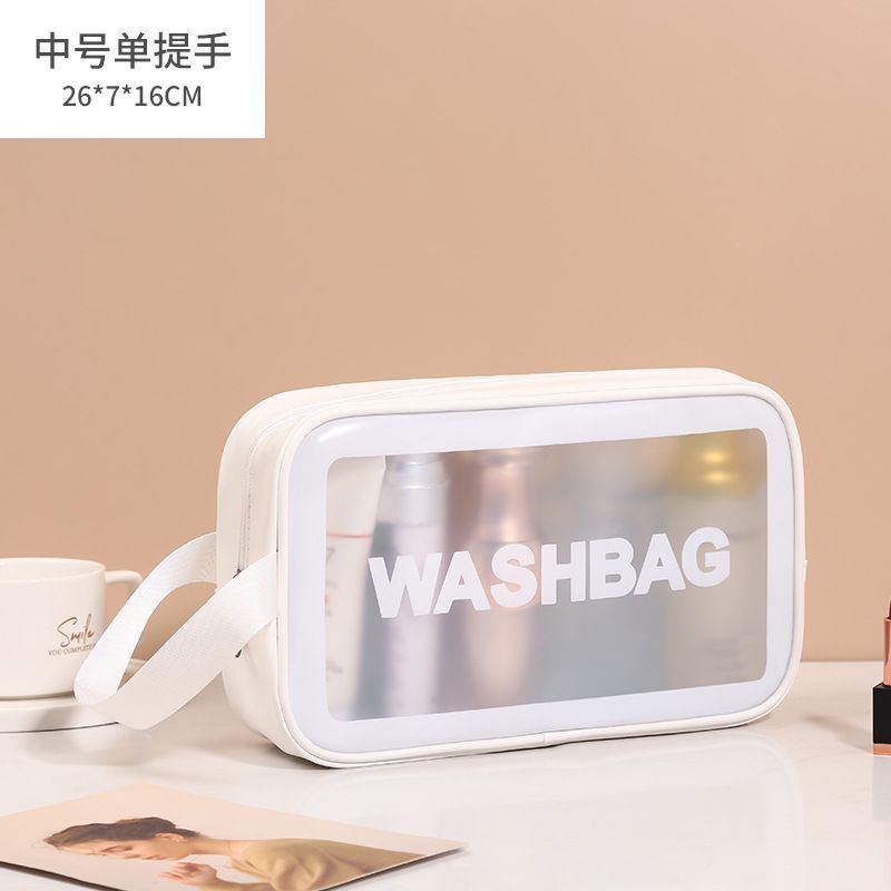 Transparent PVC Storage Bags Travel Organizer Makeup Bag Cosmetic Case Toiletry