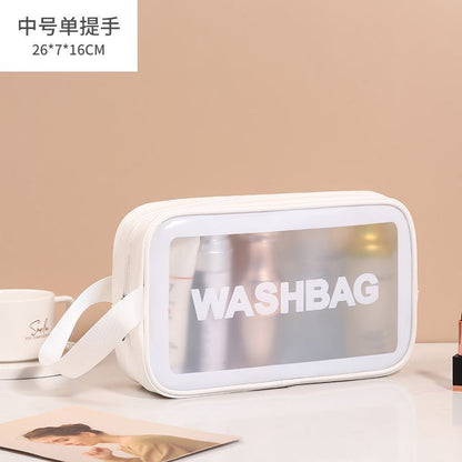 Transparent PVC Storage Bags Travel Organizer Makeup Bag Cosmetic Case Toiletry