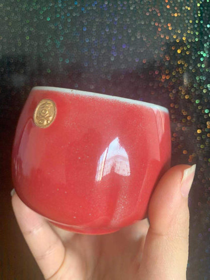 Japanese Kiln Baked Tea Cup Ceramic Kung Fu Tea Set Cup Master Cup Personal