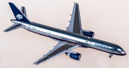 1:400 JC Wings Aeroméxico Boeing 757-200 N490AM Airplane Diecast Aircraft Model
