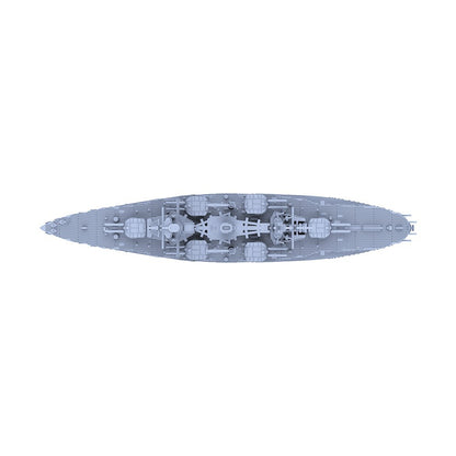 1/3000 Military Model Kit SMS Nassau Class Westfalen Battelship Full Hull