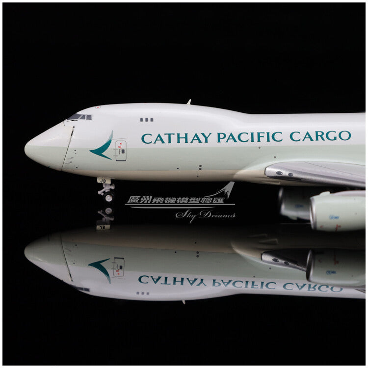 1:400 JC Wings CATHAY PACIFIC CARGO BOEING 747-8F Plane Diecast Aircraft Model