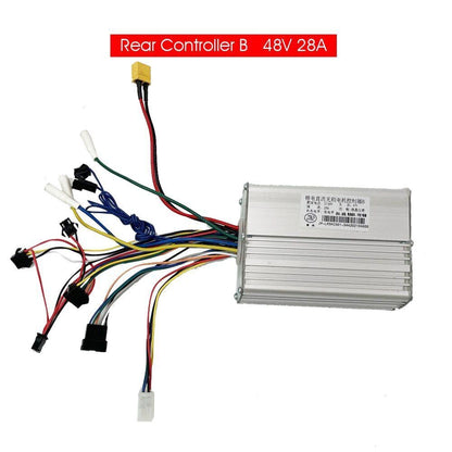48V 28A Dual Motor Electric Scooter Controller Display Accelerator Spare Parts
