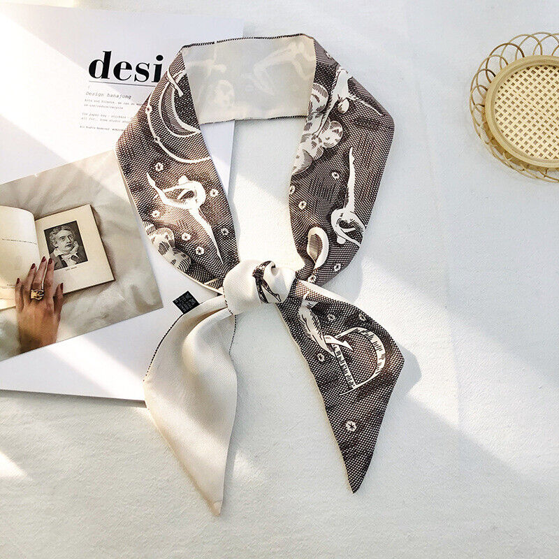 Handbag Handle Ribbon Scarf Band Hair Head Neck Neckerchief Retro Hair Ribbons