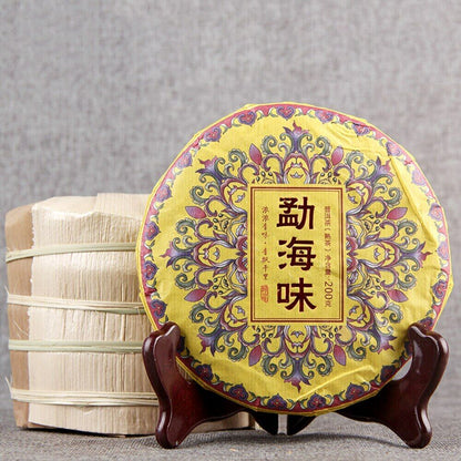 2020 Menghai Scent of Time Ripe Puer Tea The Fragrance of Menghai Shu Puerh 200g