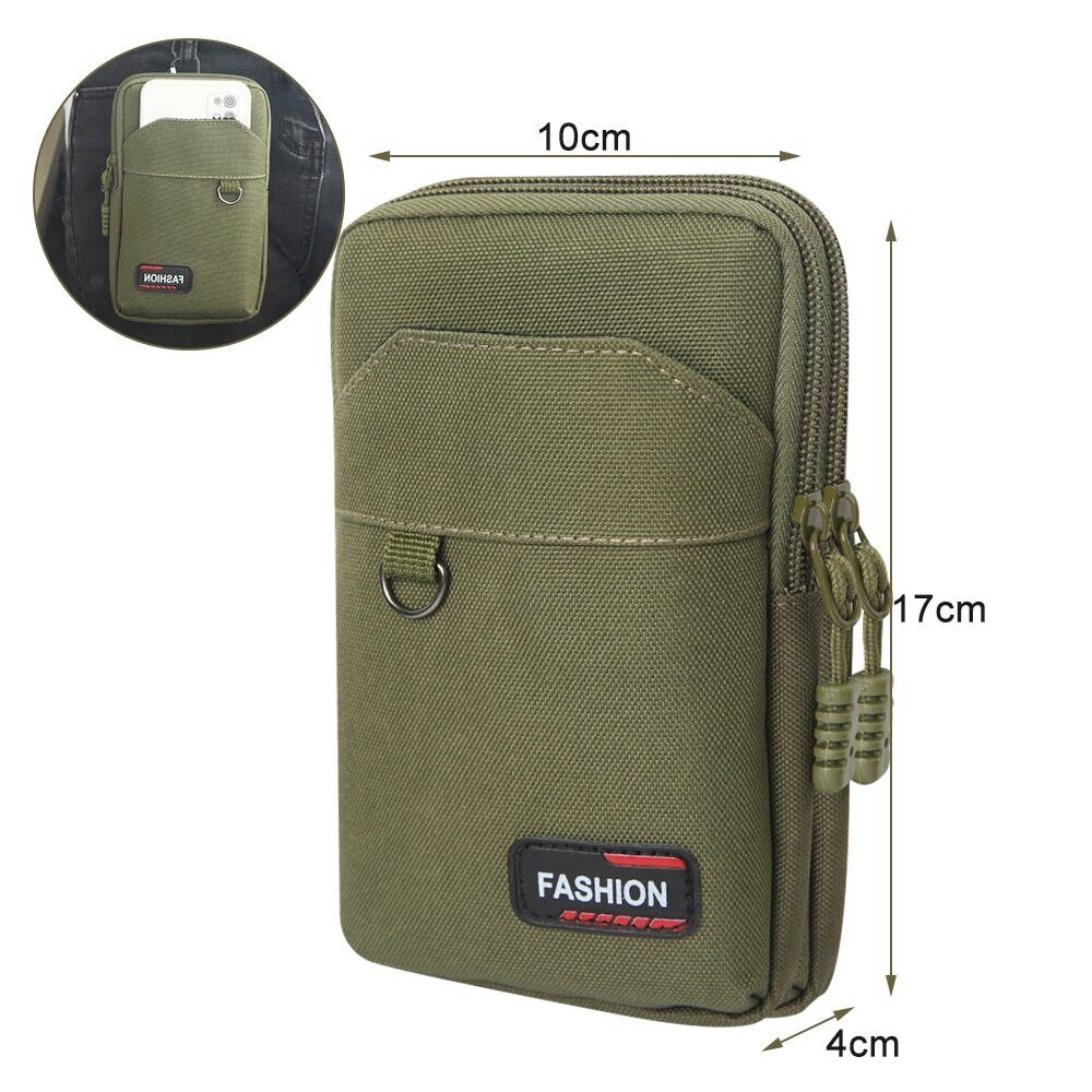 Nylon Tactical Bag Outdoor Military Waist Pack Men Phone Pouch Waist Bag