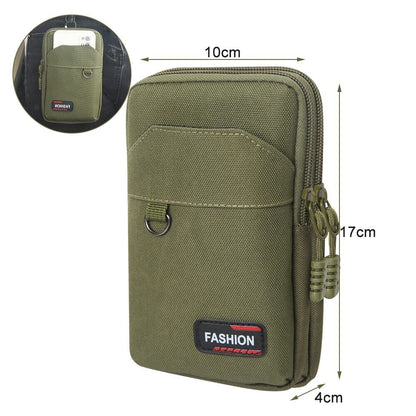 Nylon Tactical Bag Outdoor Military Waist Pack Men Phone Pouch Waist Bag