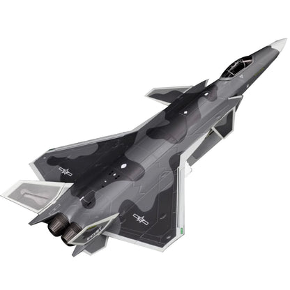 Alloy 1/72 Scale Liberation Army Air Force Chengdu J-20 Fighter Model Plane Gift