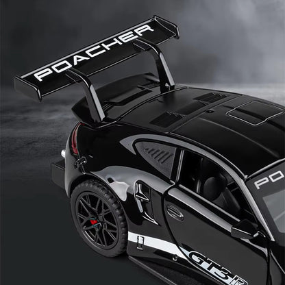 1:32 911 GT3 RS Alloy Sports Car Model Diecast Metal Racing Car Vehicles Model S