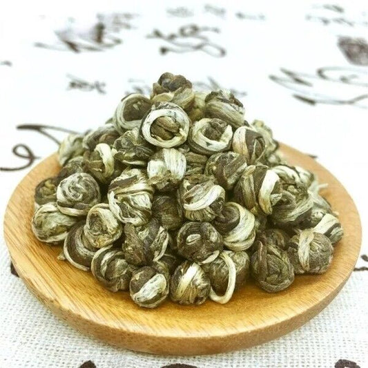 Herbal Jasmine Flower Tea Health Care Organic Jasmine Dragon Pearl Green Tea 50g