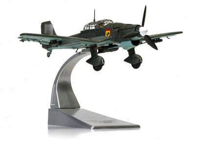 1:72 Corgi Junkers Ju87B-1 Stuka S2+LM W.Nr 5600 Bomber Diecast Fighter Model