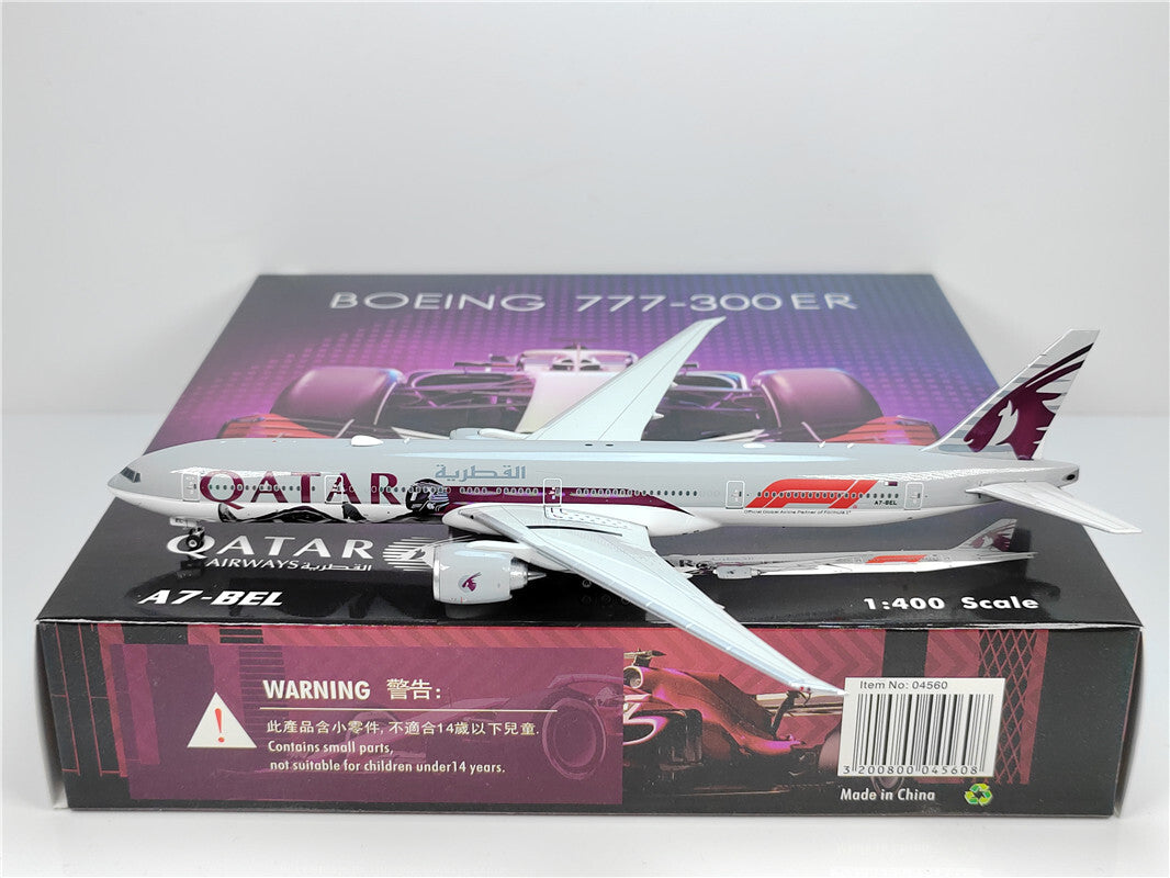 1:400 Phoenix QATAR BOEING B777-300ER Airplane Diecast Aircraft Plane Model