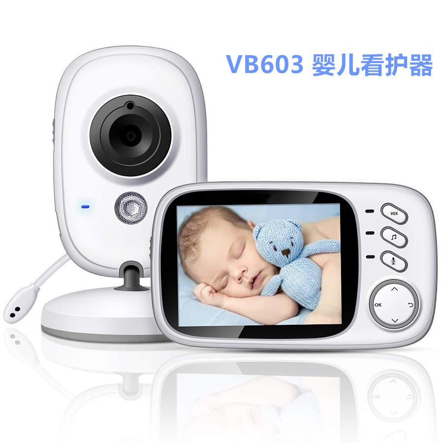 2.4ghz 3.2 Inch Lcd Display Babyfoon Baby Monitor Camera Vb603 Baby Monit