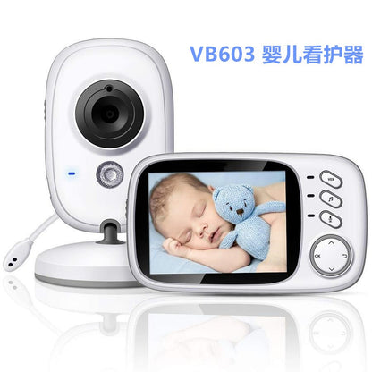 2.4ghz 3.2 Inch Lcd Display Babyfoon Baby Monitor Camera Vb603 Baby Monit