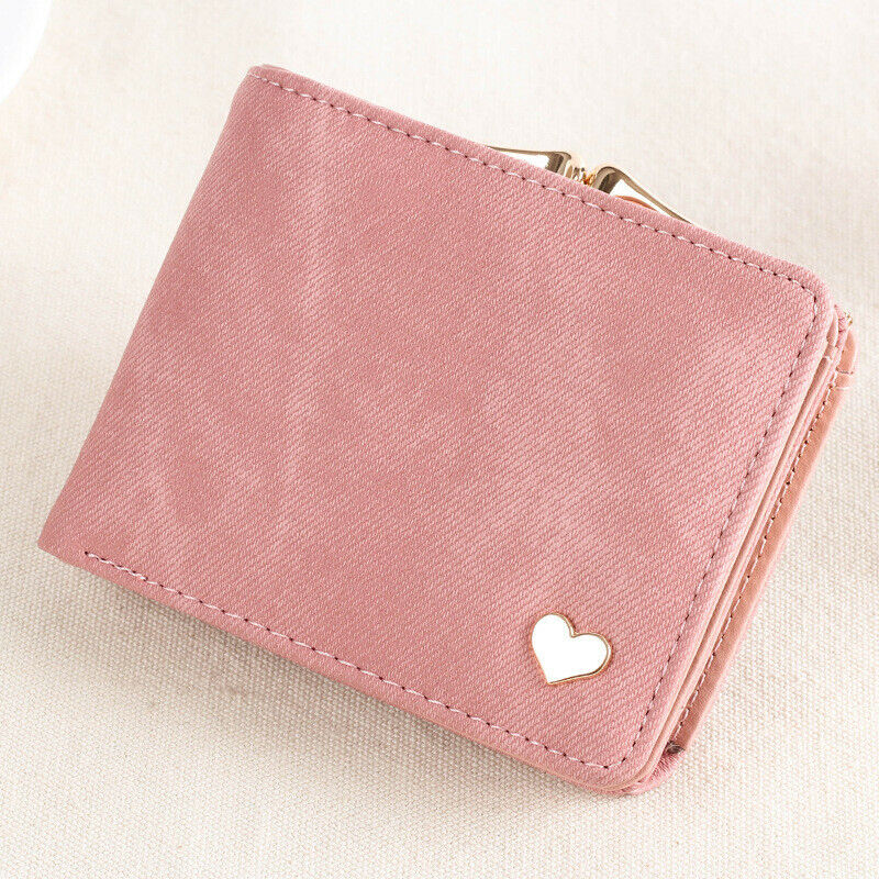Women's Wallet Coin Purse Handbags Female Wallets Mini Lady Card Clamps Leather