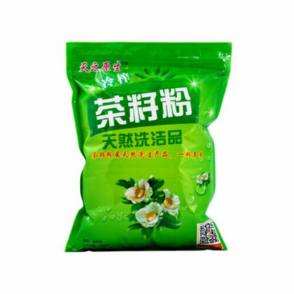 500g Shampoo Hair Cleansing Powder Dish Wash Natural Pure Tea Seed Powder