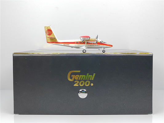 1:200 Geminijets CONTINENTAL EXPRESS DHC-6-300 Airplane Diecast Aircraft Model