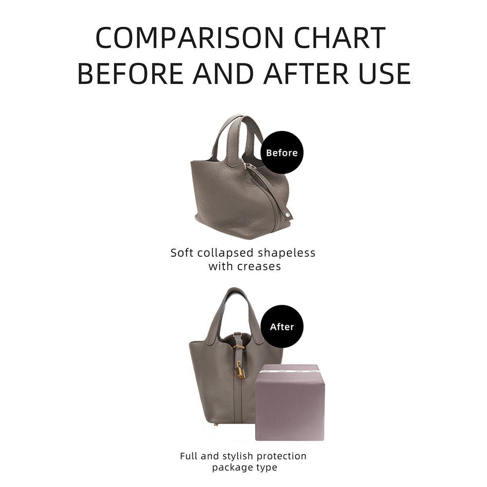 Purse Pillow Shape Insert Fits Bags Luxury Handbag Tote Shaper Memory Foam Purse