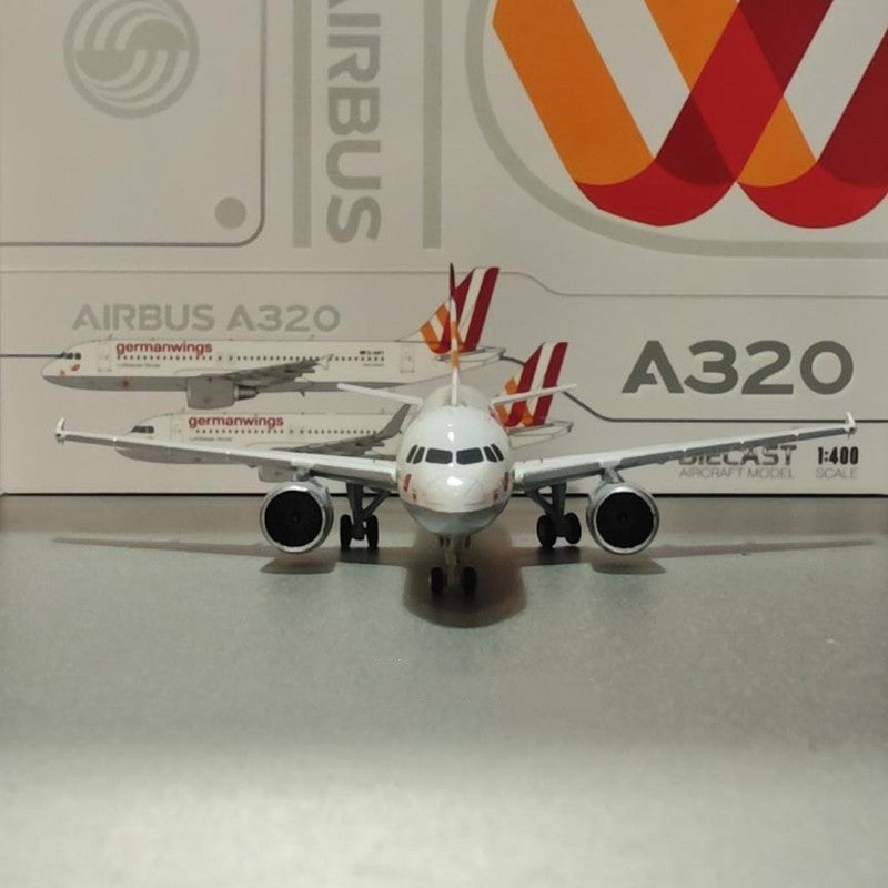1:400 JC Wings Germanwings Airbus A320 D-AIPT Airplane Diecast Aircraft Model