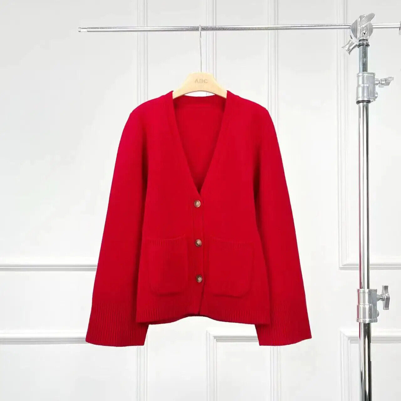 Black Gray White Thicken Long Sleeve Women Cardigans Female Sweater