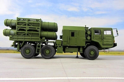 1:30 33CM HQ-16A Air Defense Missile Launch Vehicle Diecast Military Armor Model