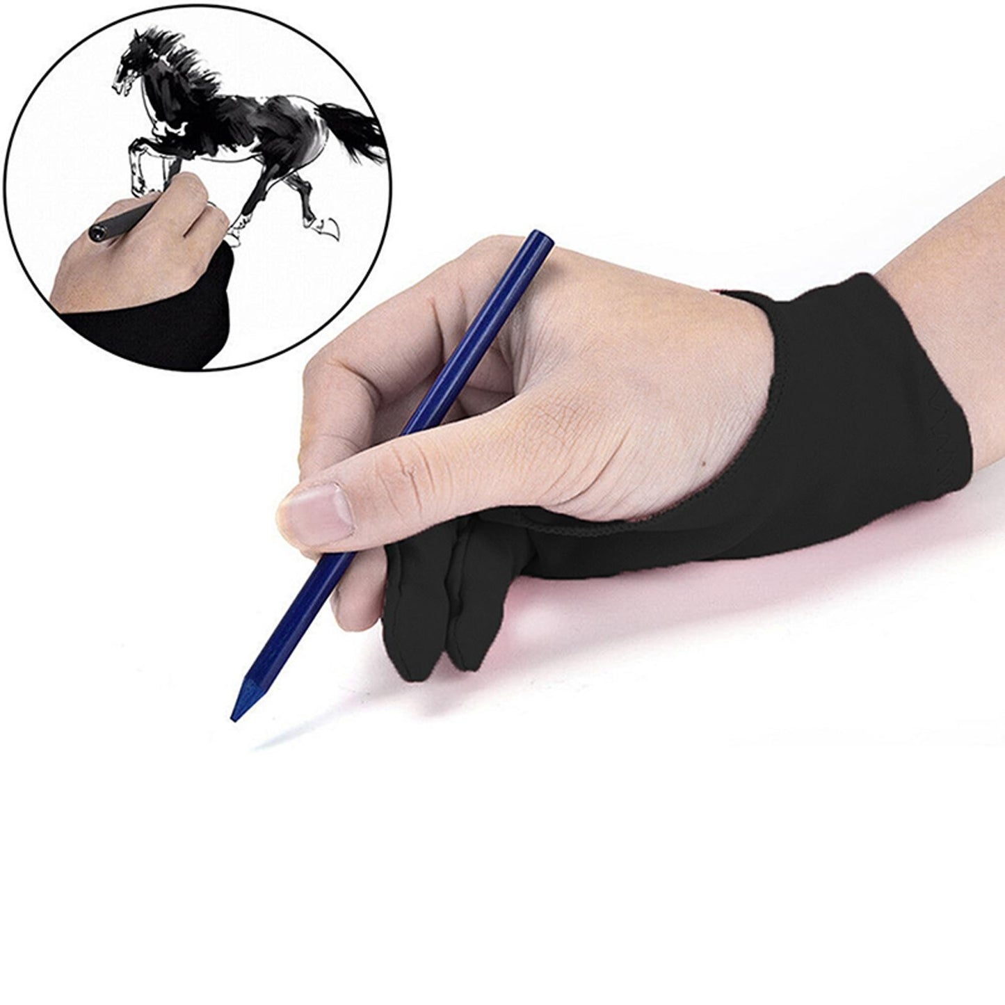 Artist Drawing Glove Anti-Fouling Art Drawing Digital Graphics Design Tablet x