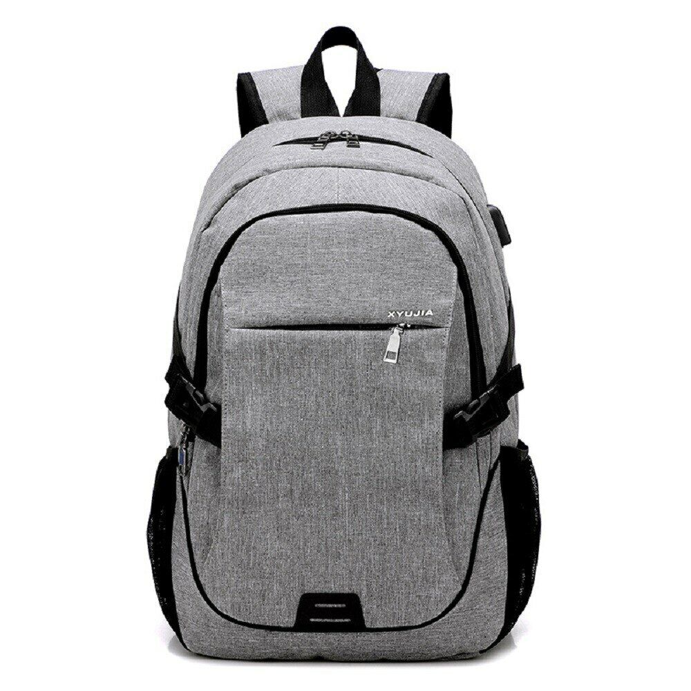 Male Backpack Bag 15.6 Inch Laptop Travel Backpack Teenagers Notebook School Bag