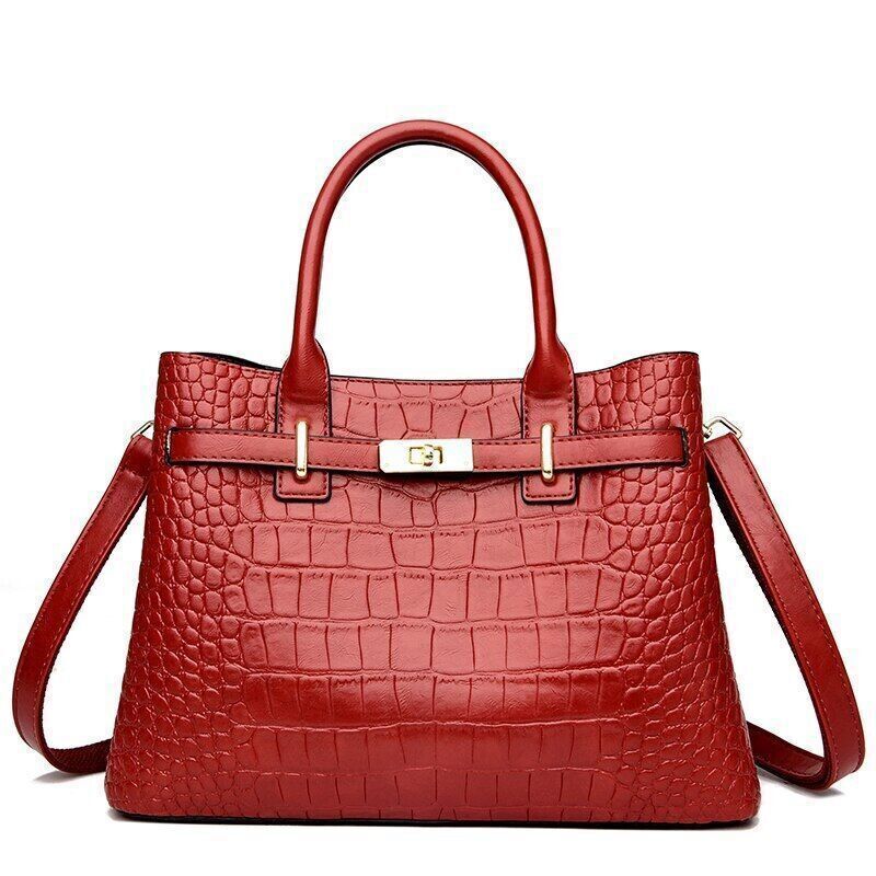 3-layer Women Single Shoulder Bag Leather Handbag Bag LWomen Handbags