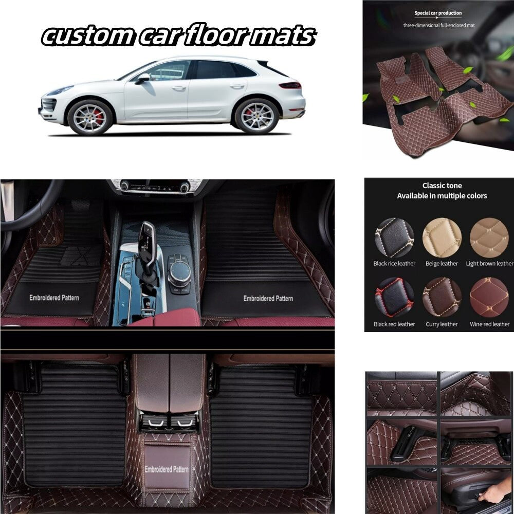 For Jaguar All Models Car Floor Mats Custom Cargo Liner Carpets Mats Waterproof