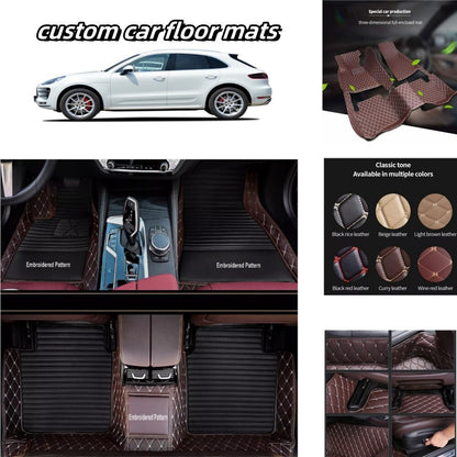 For Jaguar All Models Car Floor Mats Custom Cargo Liner Carpets Mats Waterproof