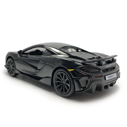 1/32 McLaren 600LT Model Car Diecast Toy Cars Boys Toys for Kids Gifts Black