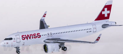 1:400 JC Wings SWISS AIRBUS A321neo Passenger Airplane Diecast Aircraft Model