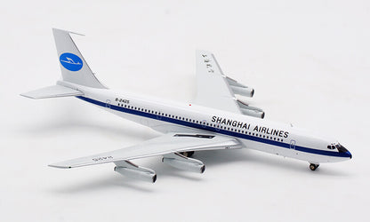 1:200 Aviation SHANGHAI AIRLINES BOEING B707-300 Airplane Diecast Plane Model