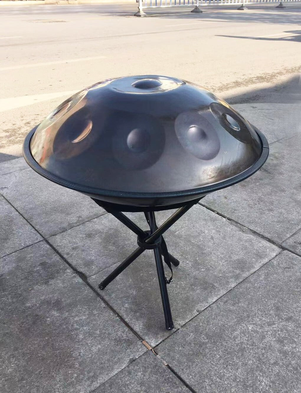 D Minor 10 Notes New Steel Hand Drum Harmonic Handpan