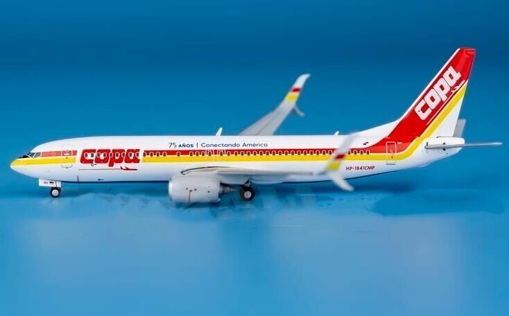 1:400 GeminiJets Copa BOEING 737-800S Passenger Airplane Diecast Aircraft Model