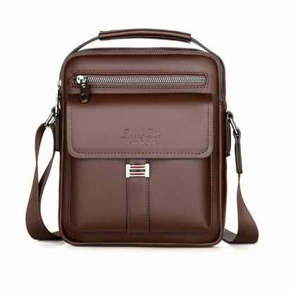 New Genuine Leather Shoulder Bags Men Crossbody Bag Quality Casual Handbag