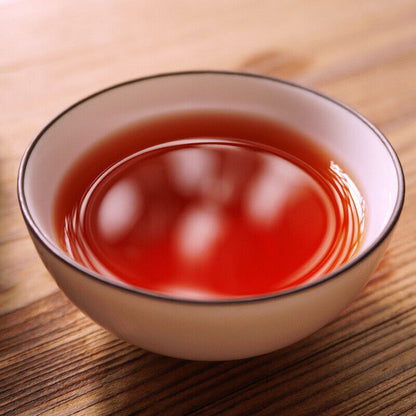 YunNan MengHai Spring Ancient Tree Old Boiled Pu'er Tea Ripe Tuocha 100g * 5-