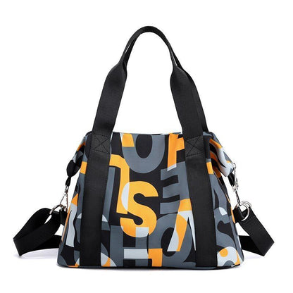 Messenger Bag Waterproof Nylon Shoulder Totes Large Handbag Travel Crossbody Bag
