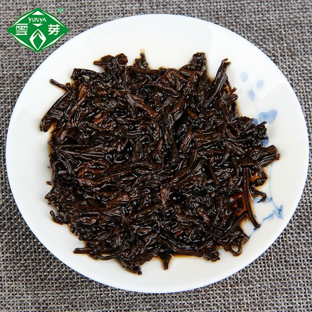 2005 Puwen Yunya Spring Pu-Erh Shu Puer Black "BI CHA BI" Ripe Puerh Tea 357g