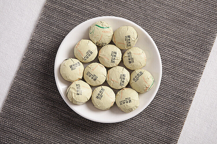 500g Yunnan Pu'er Tea Golden Classic Glutinous Small Tuo Tea Mini Ripe Tea