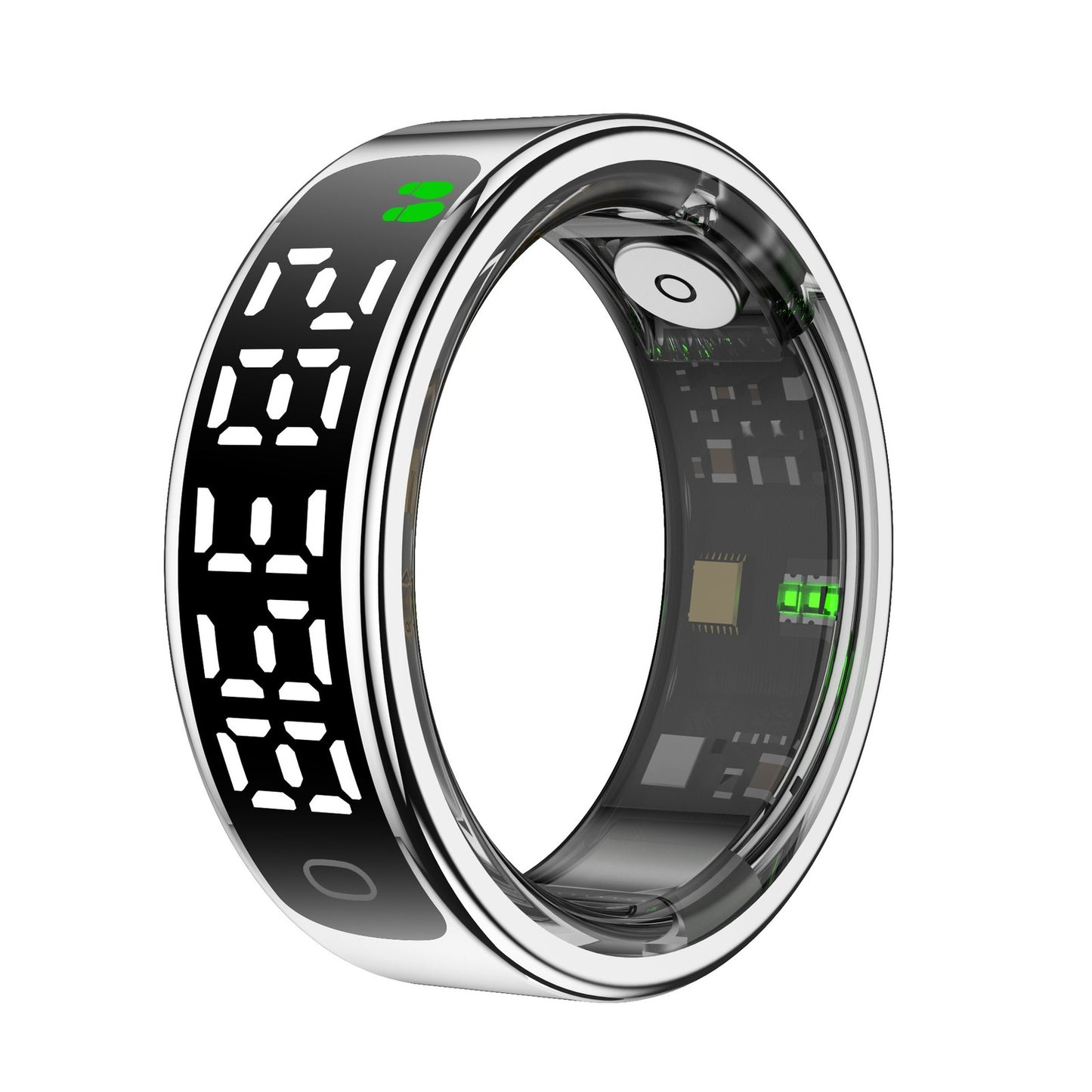 Smart ring heart rate blood oxygen exercise meter step Bluetooth camera--