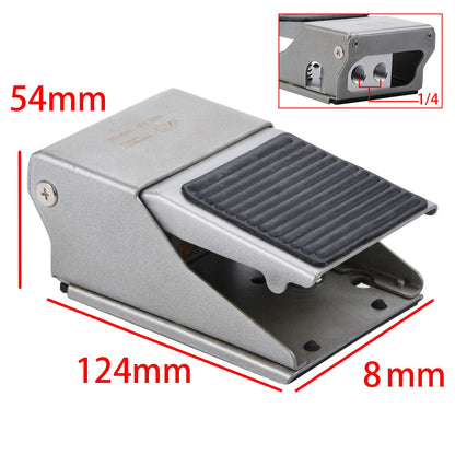 3 Way 2 Position 1/4inch Pneumatic Foot Pedal Pressure Control Valve FV-320